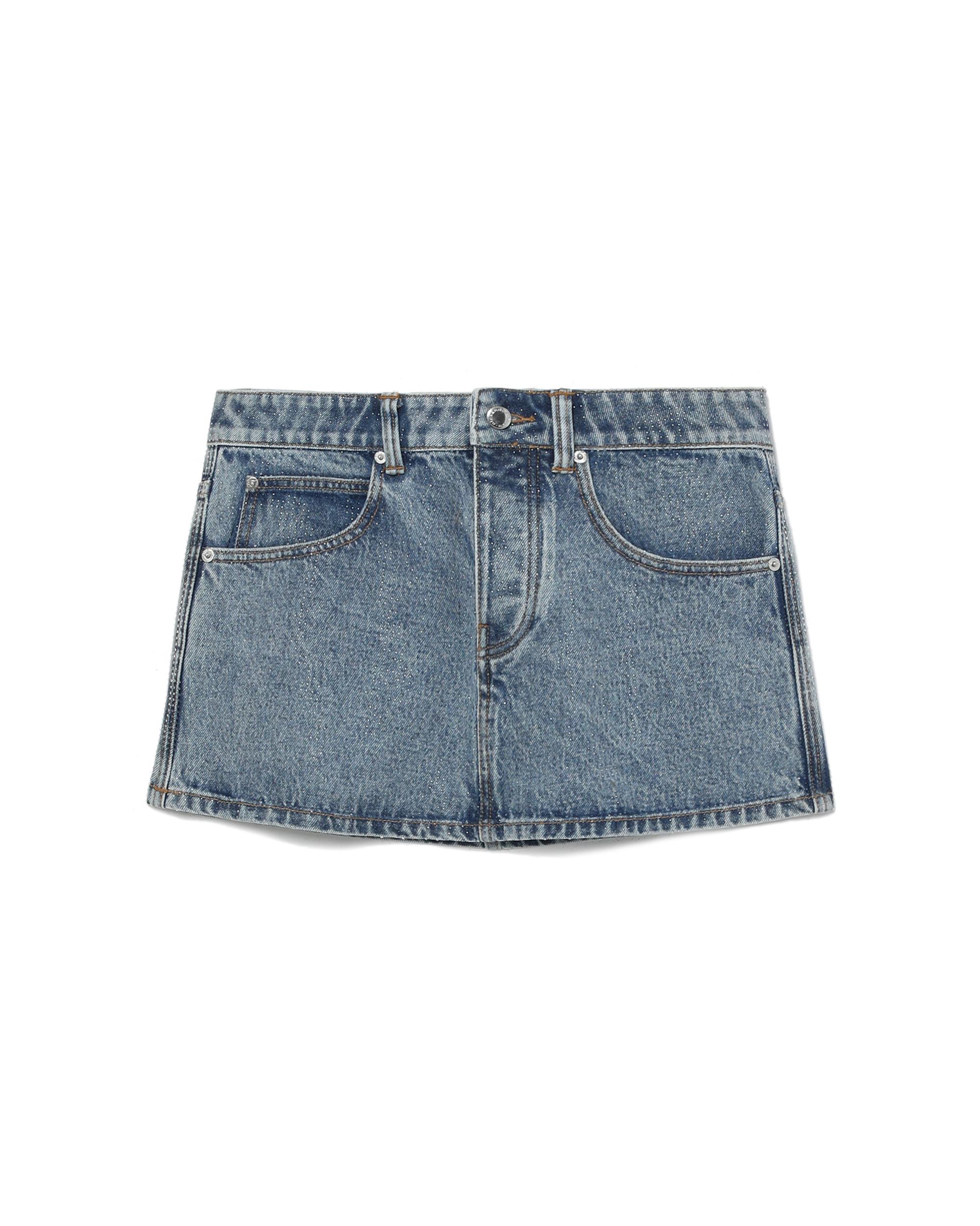 Denim mini skirt by ALEXANDER WANG