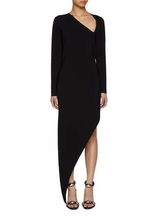 Diagonal Hem Asymmetrical Dress by ALEXANDER WANG