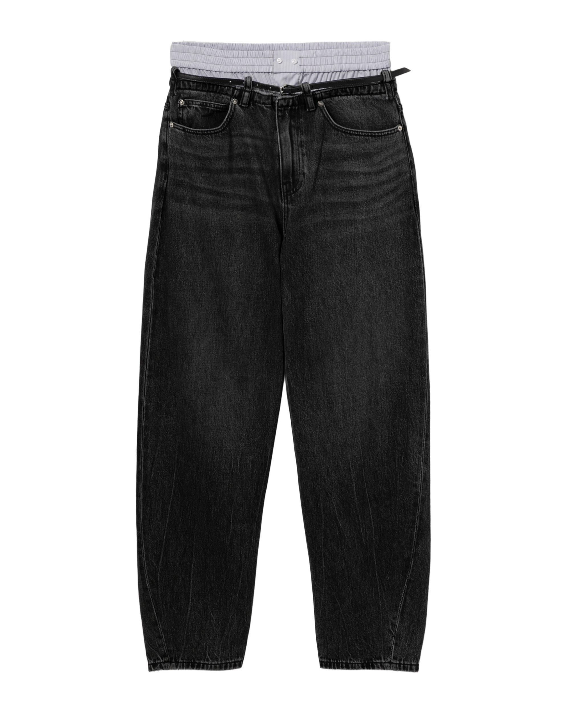 Double waistband jeans by ALEXANDER WANG