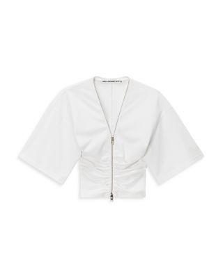 Gathered Zippered Top by ALEXANDER WANG