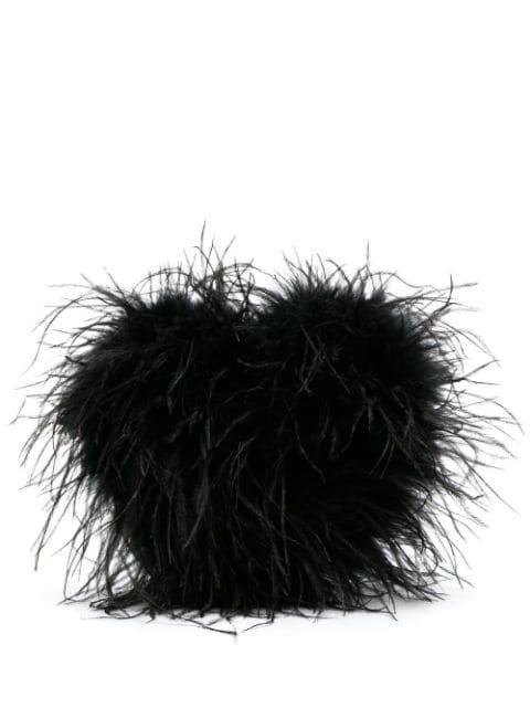Heart pillow clutch by ALEXANDER WANG