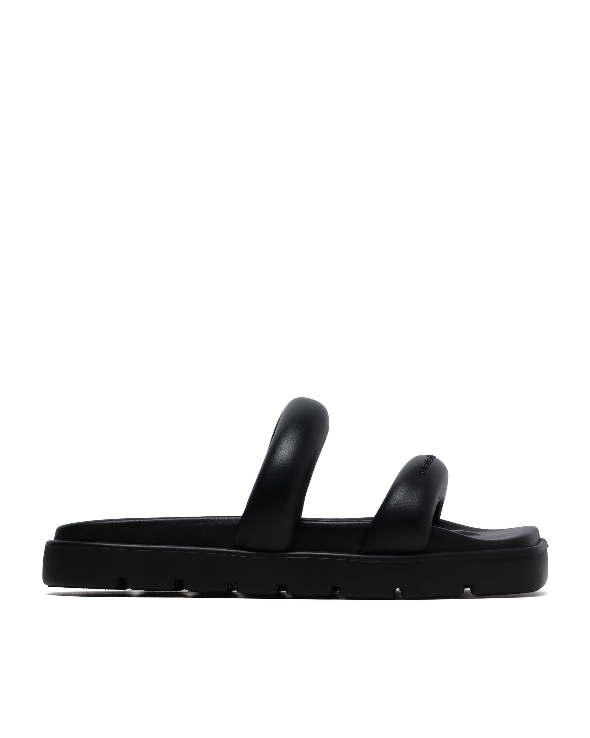 Leather flatform sandals by ALEXANDER WANG