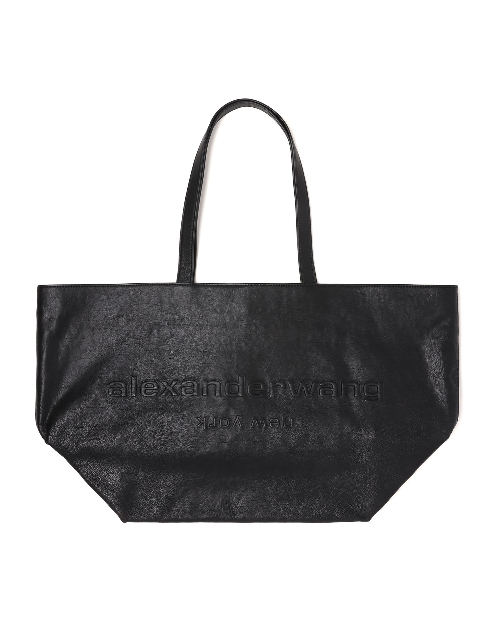 Leather punch tote bag by ALEXANDER WANG