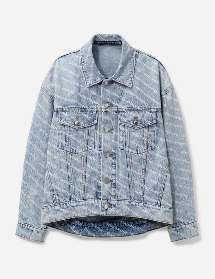 Logo Denim Jacket by ALEXANDER WANG