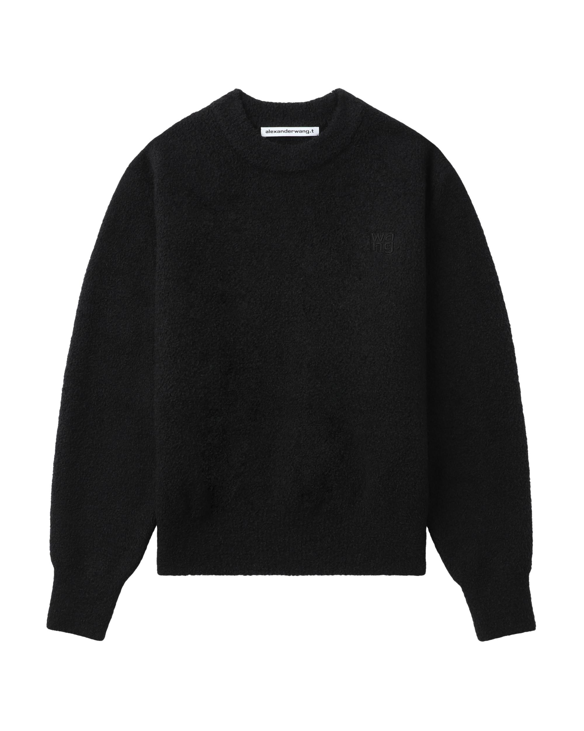 Logo crew neck knit pullover by ALEXANDER WANG