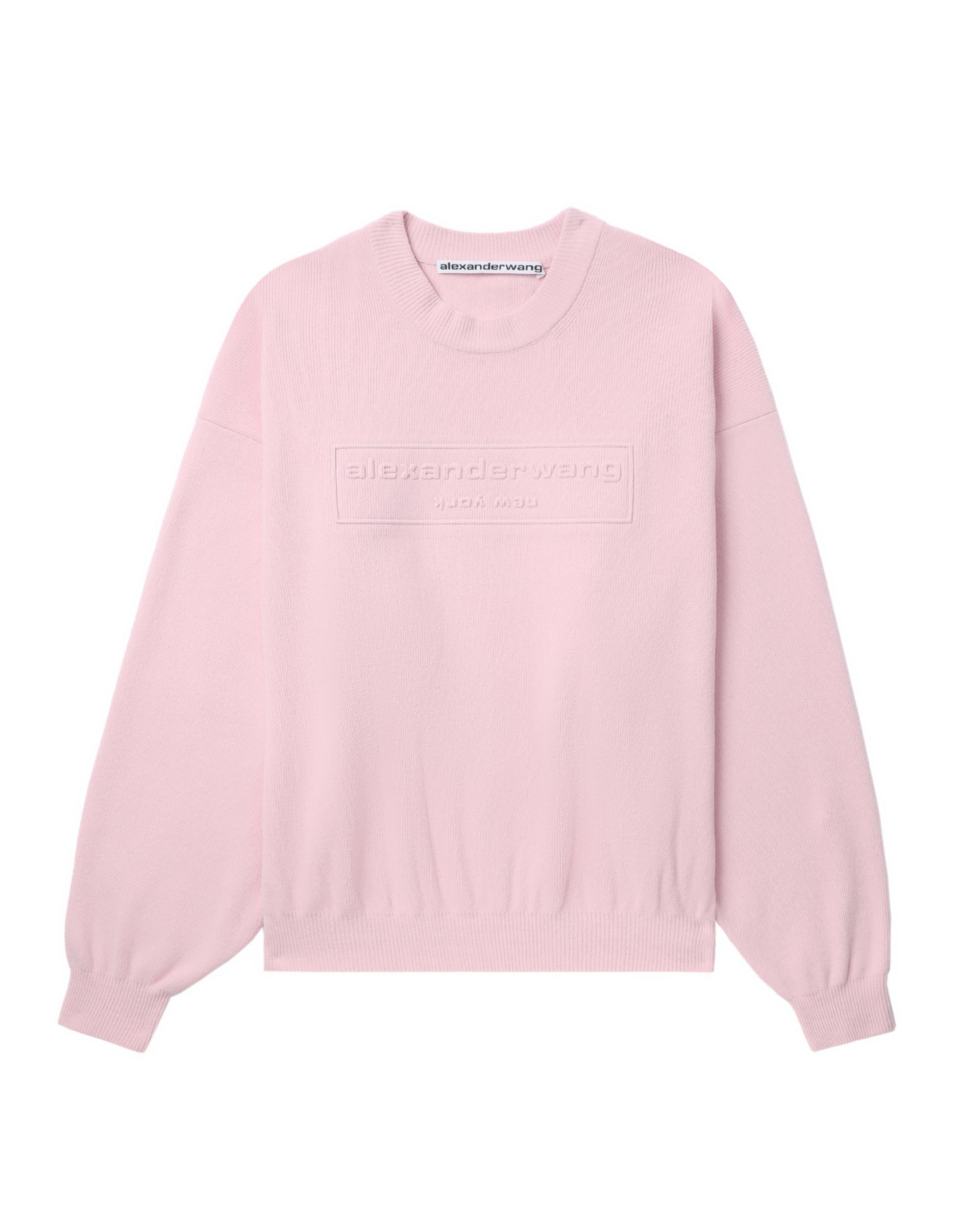 Logo embossed sweatshirt by ALEXANDER WANG