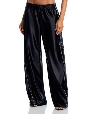 Mid Rise Trackpants With Reflective Piping by ALEXANDER WANG