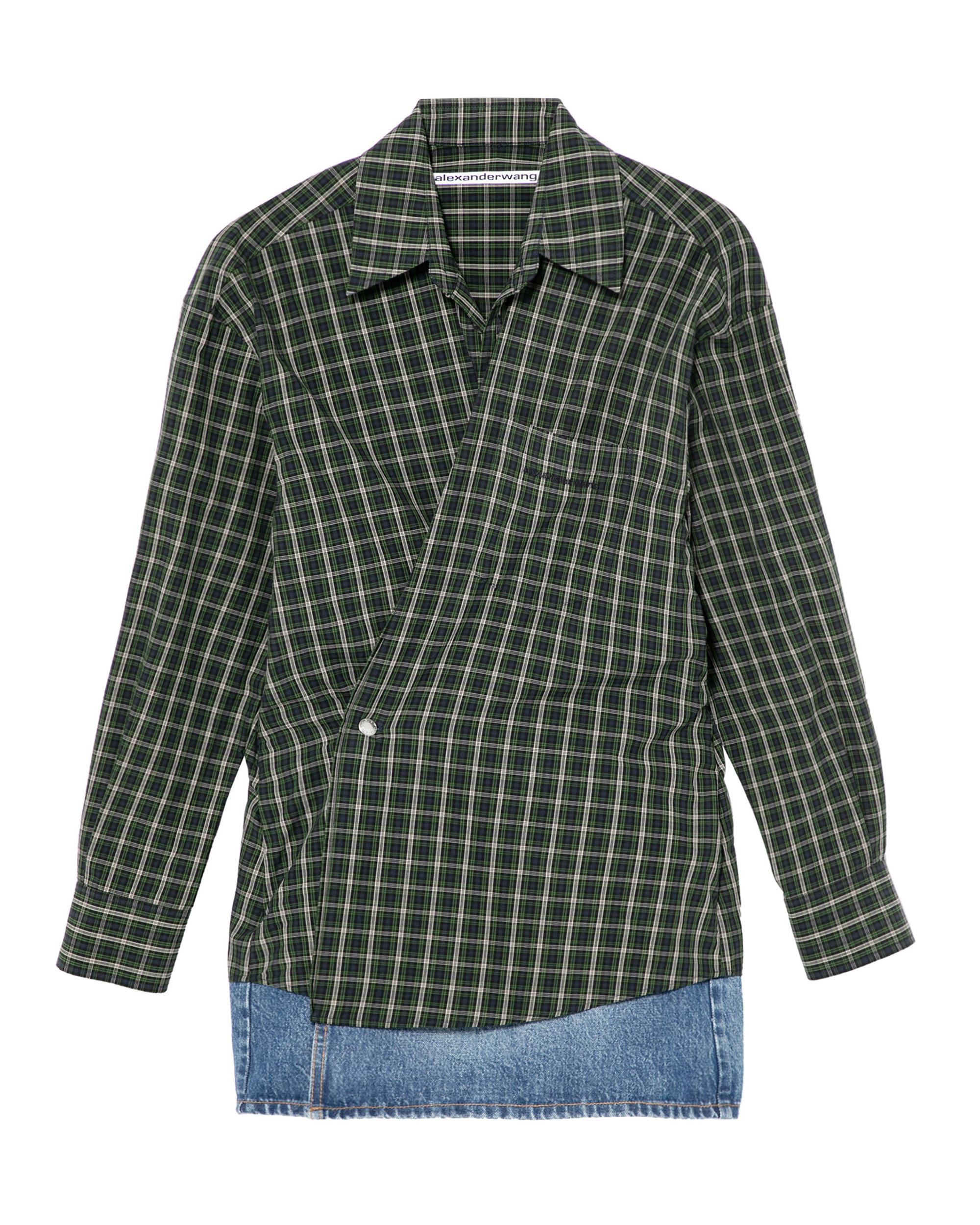 Pre-styled wrap mini dress by ALEXANDER WANG