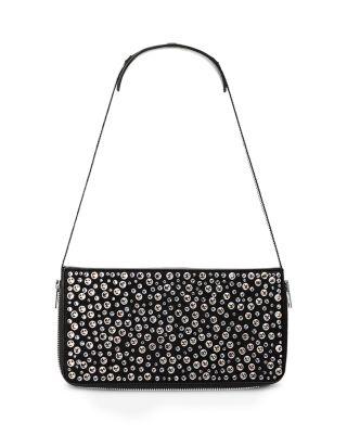 Siren Embellished Leather Pouchette by ALEXANDER WANG