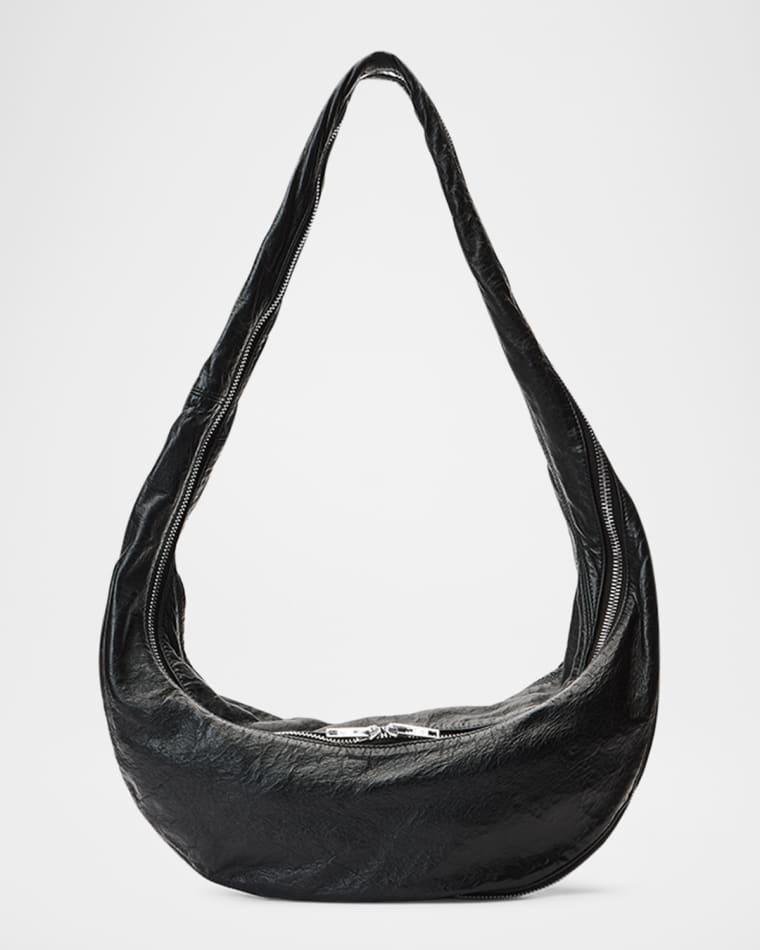 Twyst Zip Leather Hobo Crossbody Bag by ALEXANDER WANG Twyst Zip Leather Hobo Crossbody Bag by ALEXANDER WANG
