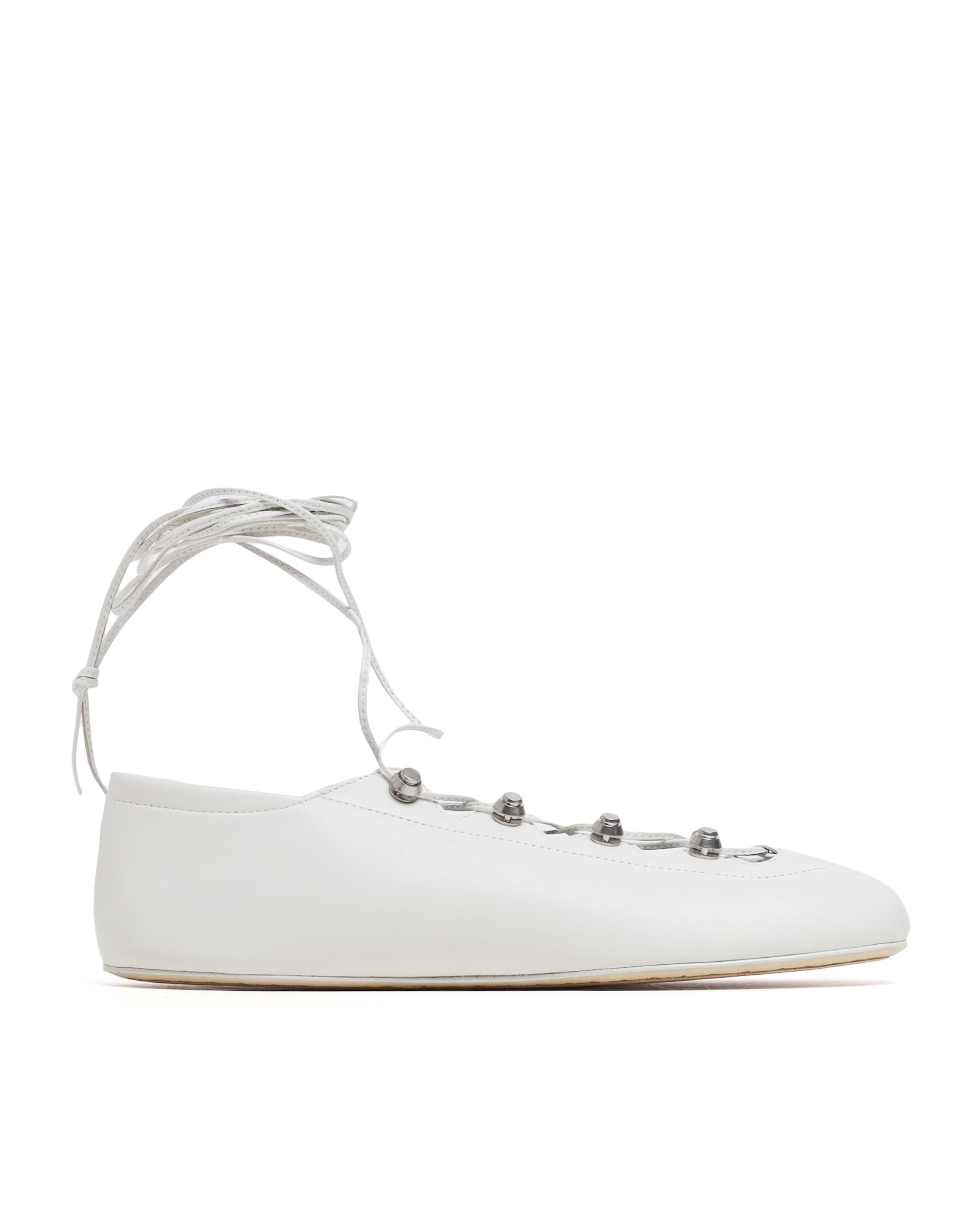 Vyolette lace-up flats by ALEXANDER WANG