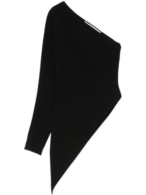 asymmetric long-sleeve top by ALEXANDER WANG
