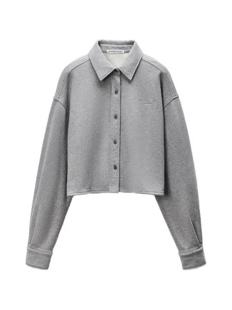 button up cropped shirt by ALEXANDER WANG