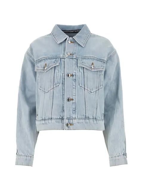 caged denim jacket by ALEXANDER WANG