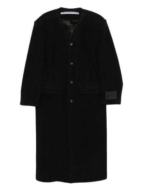 collarless coat by ALEXANDER WANG