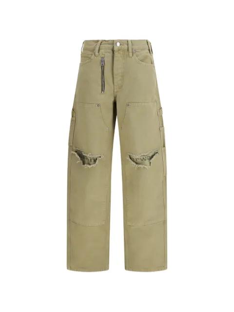 cotton wide-leg jeans by ALEXANDER WANG