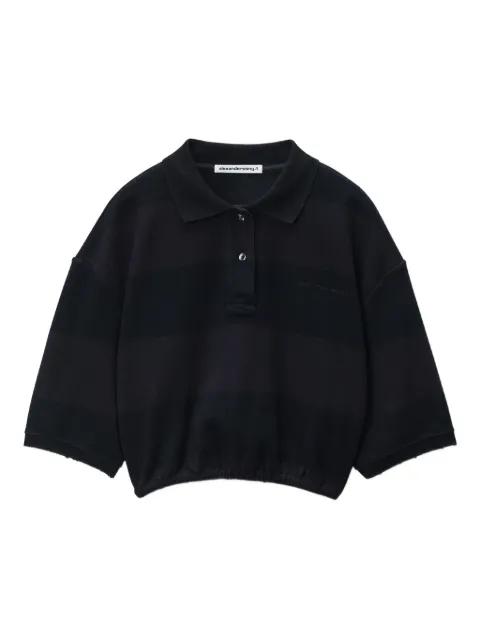 cropped polo shirt by ALEXANDER WANG