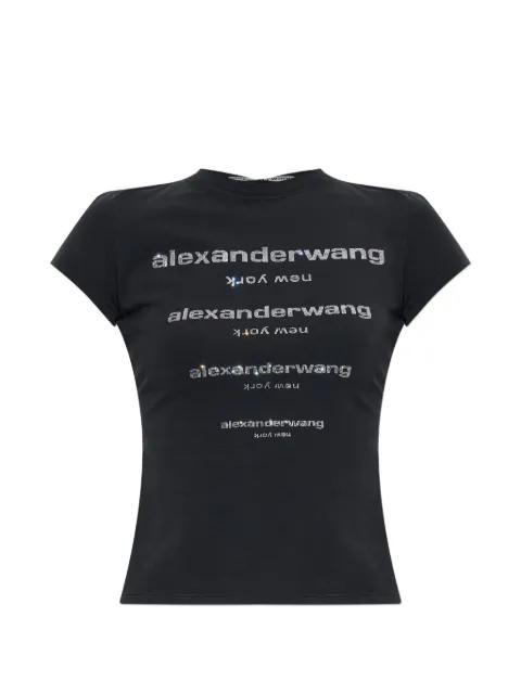 crystal-embellished T-shirt by ALEXANDER WANG