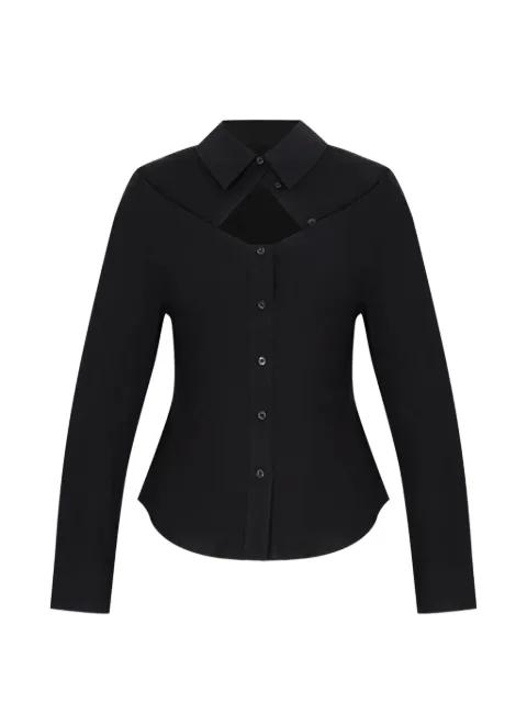cut-out long-sleeve shirt by ALEXANDER WANG