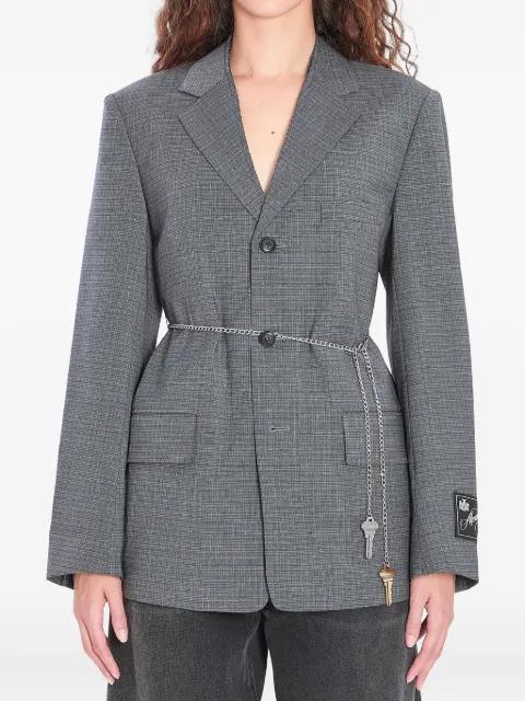 detachable chain-link blazer by ALEXANDER WANG