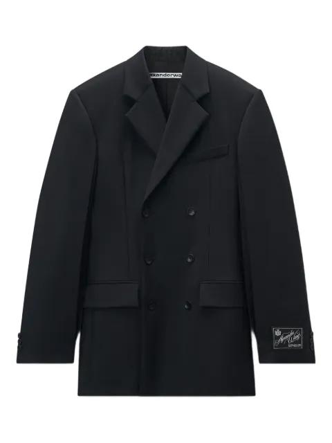 double-breasted blazer mini dress by ALEXANDER WANG
