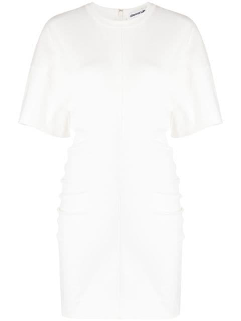 draped jersey minidress by ALEXANDER WANG