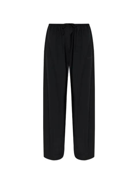 drawstring-fastening logo-detail trousers by ALEXANDER WANG