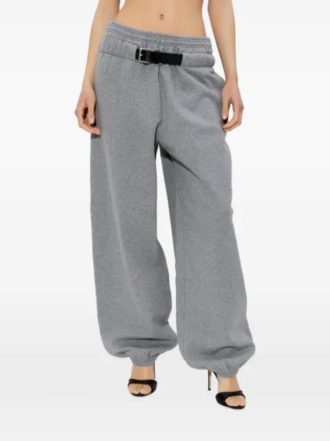 elasticated-waist belt-detail track pants by ALEXANDER WANG