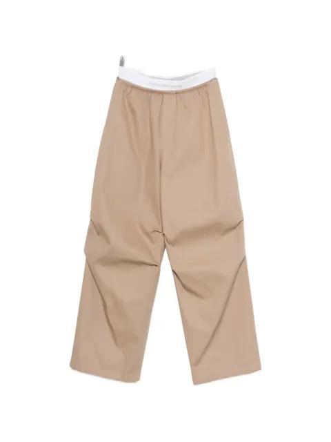 elasticated-waistband palazzo pants by ALEXANDER WANG