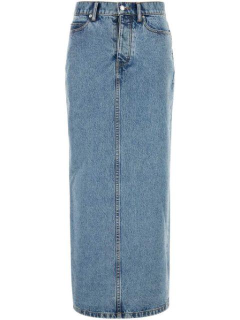 embellished denim skirt by ALEXANDER WANG