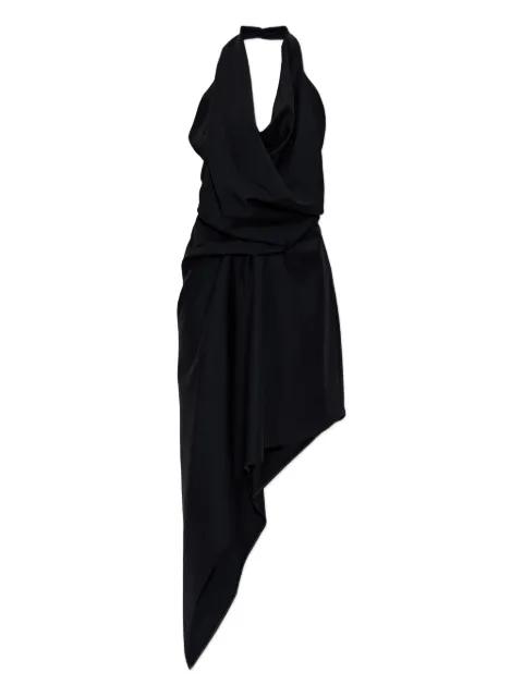 halterneck asymmetric mini dress by ALEXANDER WANG