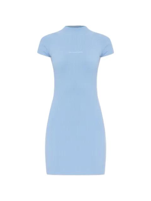 knit logo mini dress by ALEXANDER WANG