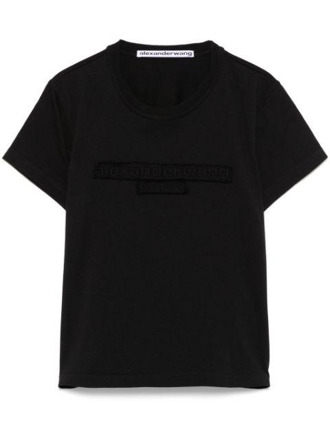 logo-embossed T-shirt by ALEXANDER WANG