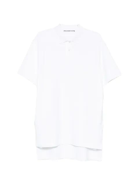 logo-embroidered pocket mini dress by ALEXANDER WANG