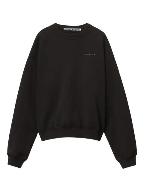logo-print crew-neck sweater by ALEXANDER WANG