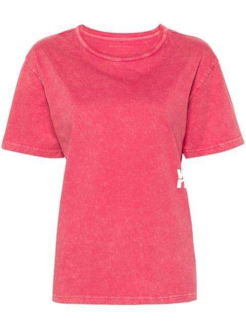 logo-print faded-effect T-shirt by ALEXANDER WANG