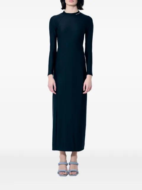 logo-print maxi dress by ALEXANDER WANG