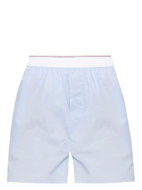 logo-waistband cotton shorts by ALEXANDER WANG