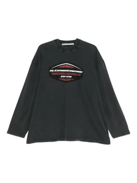 long-sleeved graphic T-shirt by ALEXANDER WANG