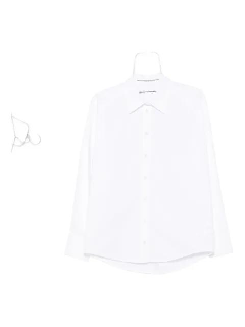 oversized-collar cotton shirt by ALEXANDER WANG