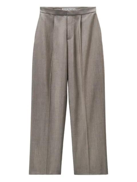 pleated wool trousers by ALEXANDER WANG