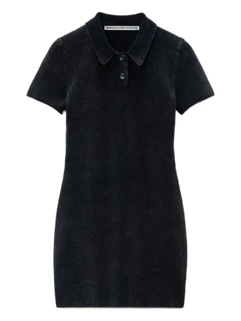 ribbed polo dress by ALEXANDER WANG