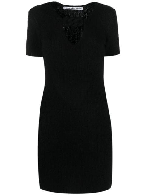 rope-detail knitted minidress by ALEXANDER WANG