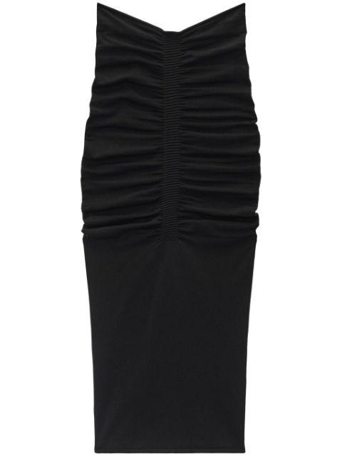 ruched maxi skirt by ALEXANDER WANG