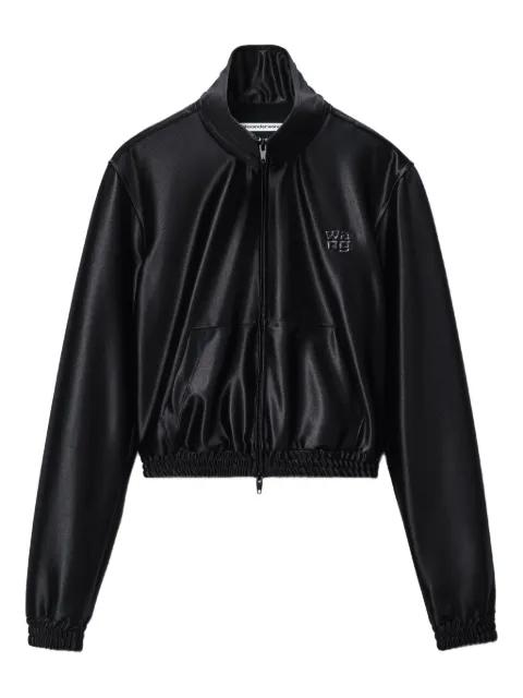 satin track jacket by ALEXANDER WANG