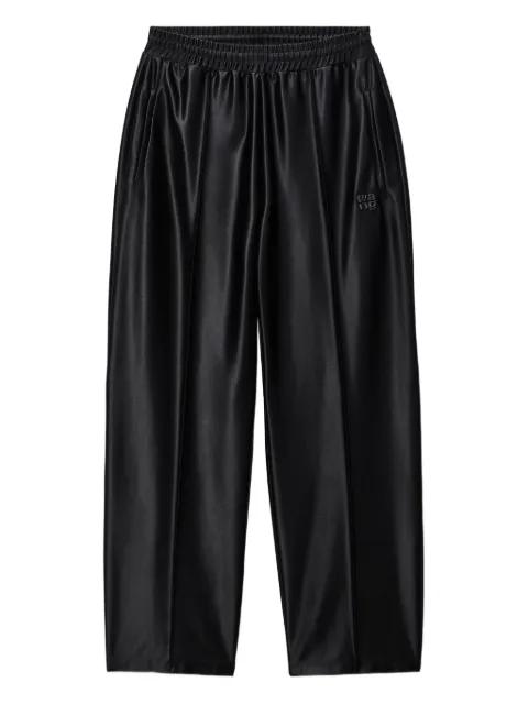 satin track pants by ALEXANDER WANG