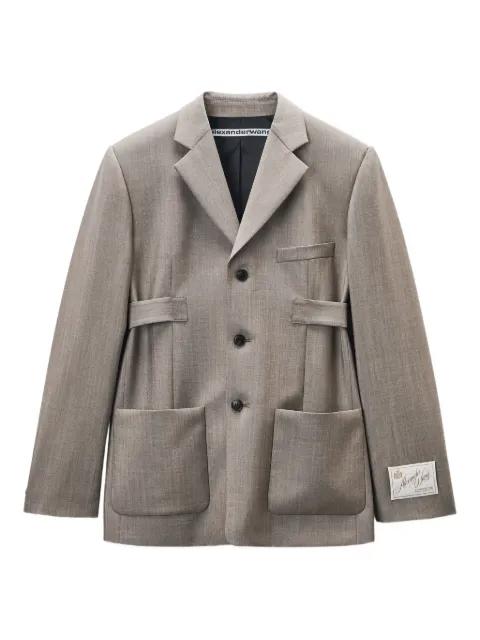 tab-detailed blazer by ALEXANDER WANG