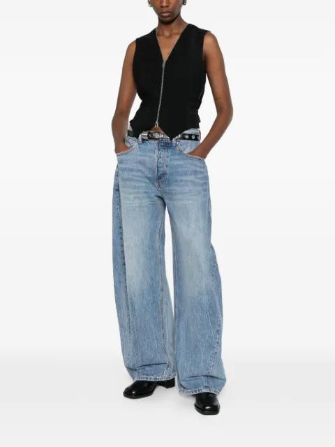 wide-leg five-pocket jeans by ALEXANDER WANG