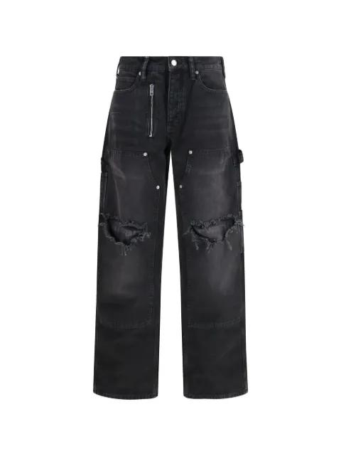 zip-detail jeans by ALEXANDER WANG