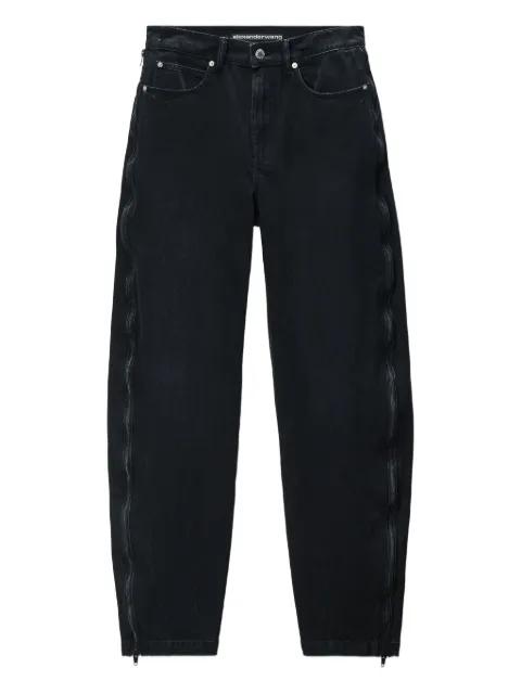 zip-detail jeans by ALEXANDER WANG